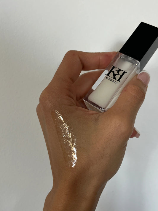 Milky lip oil